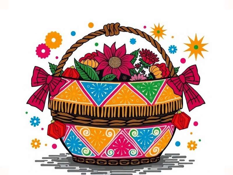 Fan-created artwork featuring Bollywood Basket Blitz characters in traditional Indian settings Bollywood Basket Blitz Community Art